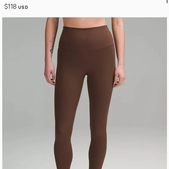 lululemon Align™ Ribbed High-Rise Pant 25" - Picture 2 of 6